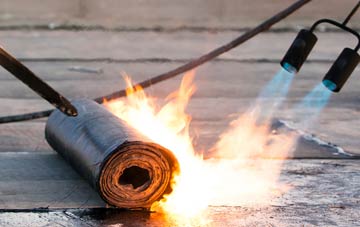 Downicary asphalt flat roofing repairs